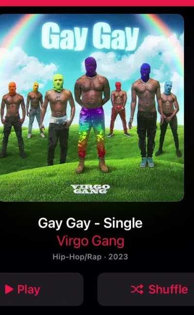 GAY GAY OUT BUY THE ALBUM !!!!