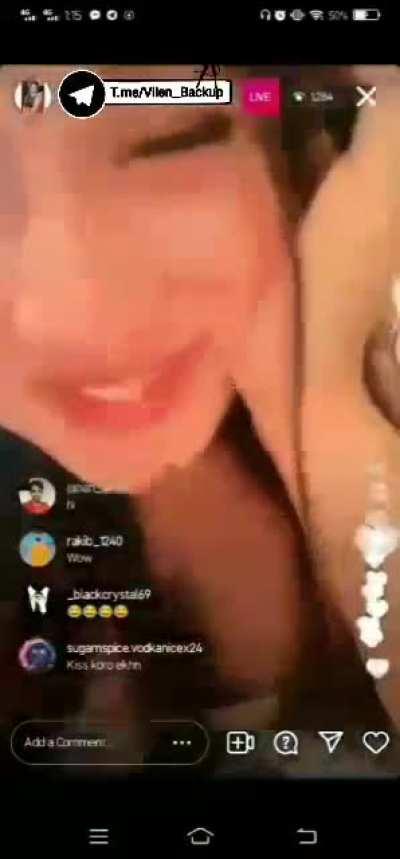 Insta Crush 🥰 Diba Show live 👀 pic 50 & Video 10 hottie 🥵