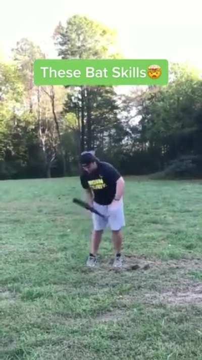 these bat skills are lit ..
