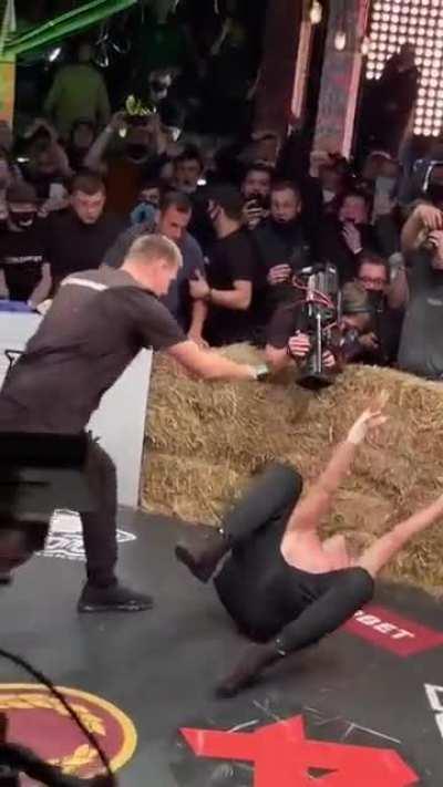 HMFT after I bare knuckle a Russian dude...