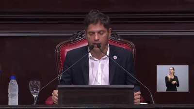 Kiciloff anuncia sus intenciones de dejarnos sin jubilados matachorros inimputables