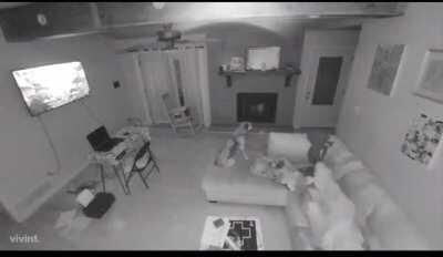 I guess this will teach me to not fall asleep on my couch anymore.