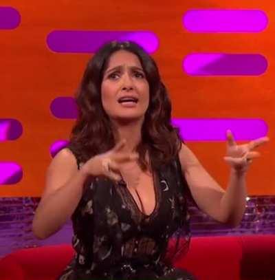 Salma on “The Graham Norton Show” (June 2016)