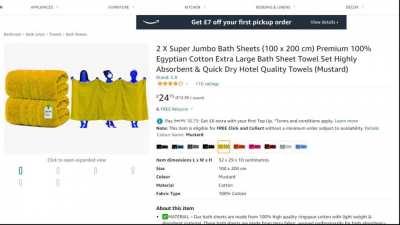 I get the feeling they recoloured the towels...