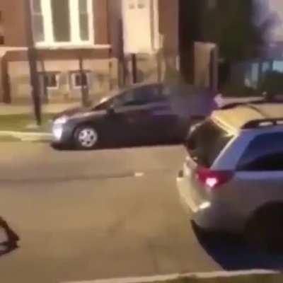 Breaking someone's car window and getting a musical prize