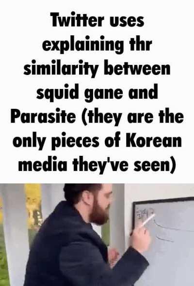 The proper term for Koreans is squid game people.