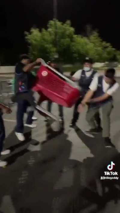 Just guys fucking up target