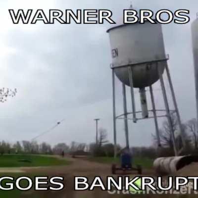 Warner Bros goes bankrupt