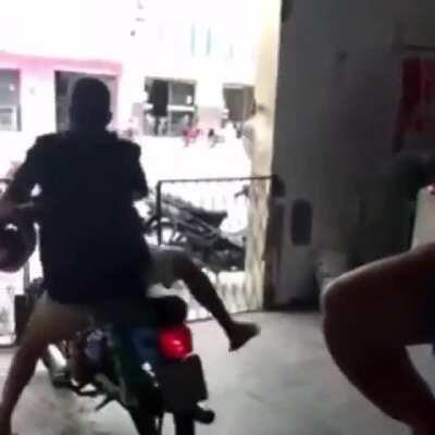 I love how everyone laughed at him