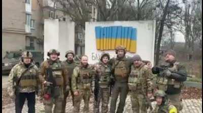 Kyiv Mayor Vitali Klitschko went to Bakhmut and wished the defenders there happy new year