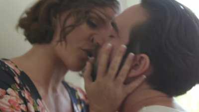 Squirter Mom Hop Onto The Kitchen Counter & Spread Her Dripping Wet Pussy For Son