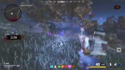 First time post. Speedrunners of zombies, i dont know if im the first to discover this. But in outbreak, you can get out of one of the holdout locations. This allowed me to go and launch the dragon while in the dark either. Dont know how useful this is bu