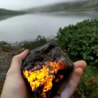 🔥 Rare Solodite Mineral Rock.