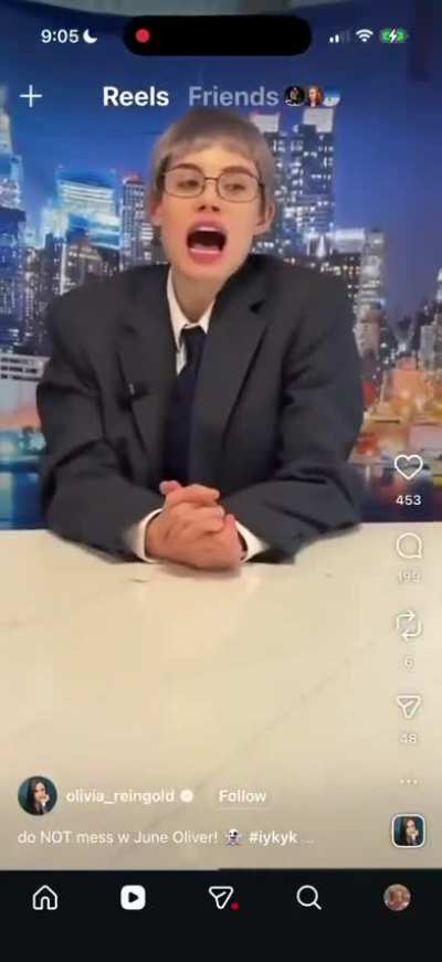 Right Wing Writer: Olivia Reingold of The New Press tries to parody John Oliver