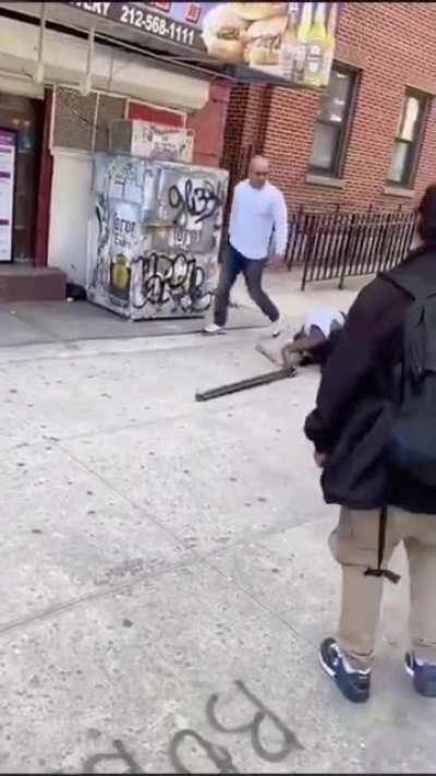 HMFT after getting in a stick fight