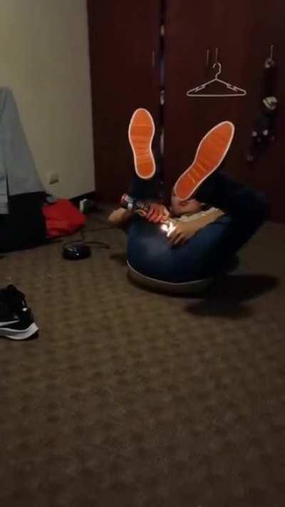 To be a human flamethrower