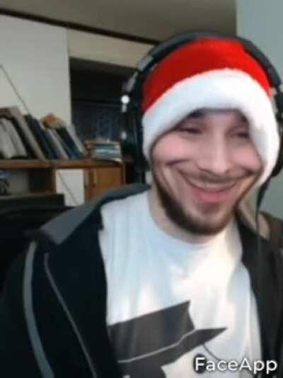 Charmx talking about Cyberpunk 2077 but he's smiling the whole time