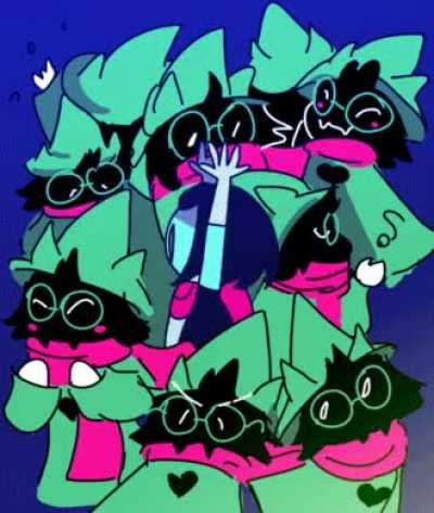 What better than one fluffy boy