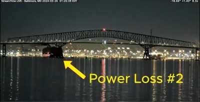 Baltimore bridge down since 1:30 AM