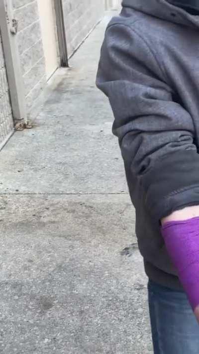 It's the Xylazine...Imagine If She Took the Whole Wrap Off