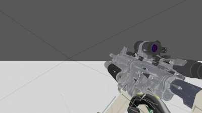 does anyone know a good way to simulate physics of gun parts? i tried wiggle/jiggle bones addon and its just does this