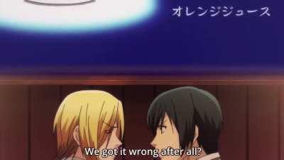 One cup of screwdriver please. [Grand Blue]