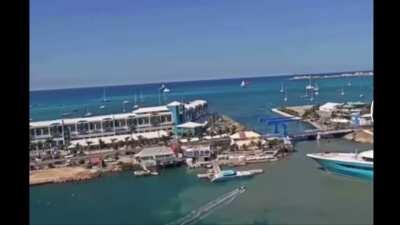 Not sure if that is how you park a yacht