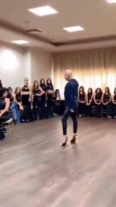 Fashion presentation walk 