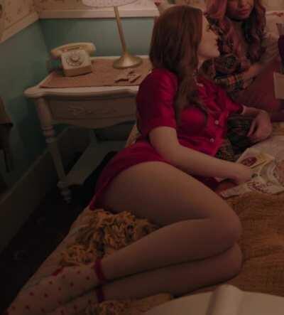 I want to feel Madelaine Petsch's long legs wrapped around me