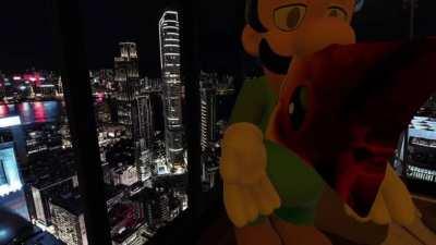 Clip from an old VRchat video me and my buddy made lmfao