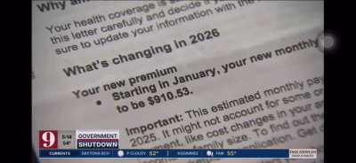 Disabled man's health insurance went from $200/mo to $900+/mo after new Trump budget