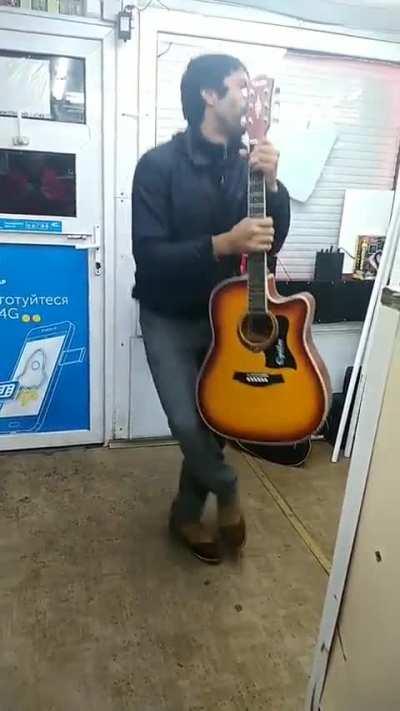 Incredible performance by this gentleman 