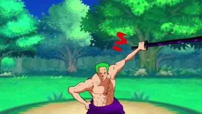 Zoro gets lost and finds the wrong dragon