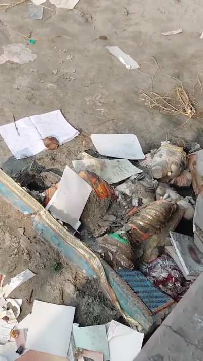 From Brahmand Kund ( Yamuna River ) [OC]