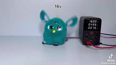 furby connect gets put on a electric chair (@lord_of_nerds)