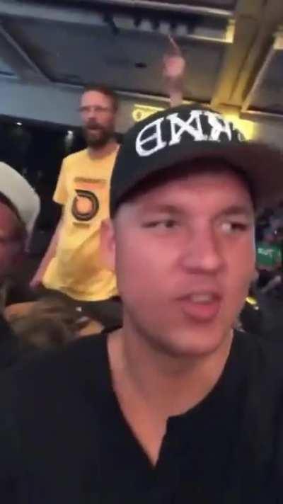 Grab his dick and twist it!