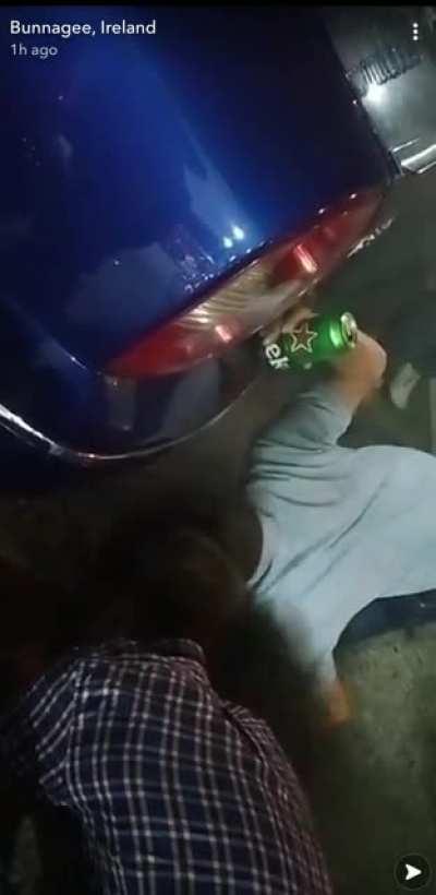 perfectly normal behaviour at the Donegal Rally