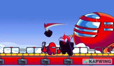 Dumb animation I made in Kapwing