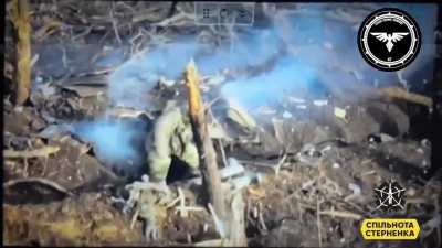 Ukrainian forces launched a drone attack on Russian troops based in trenches in Avdiivka