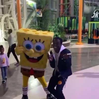 more Uzi & SpongeBob content