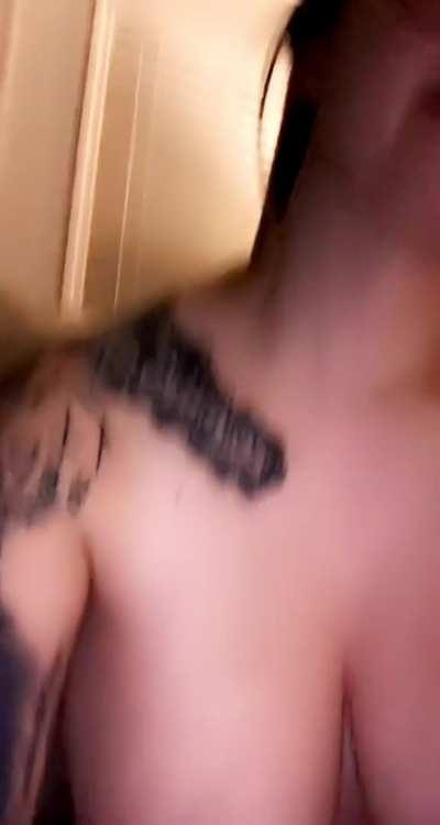 Just winding down after the gym with a little paint session