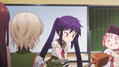 Kurumi & Shovel-kun [Gakkou Gurashi!]