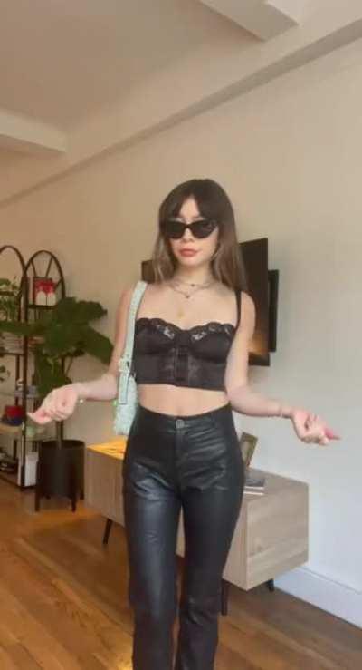 Genevieve in different very nice dresses… from an older TikTok