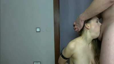 Miserable after an unwanted throatpie