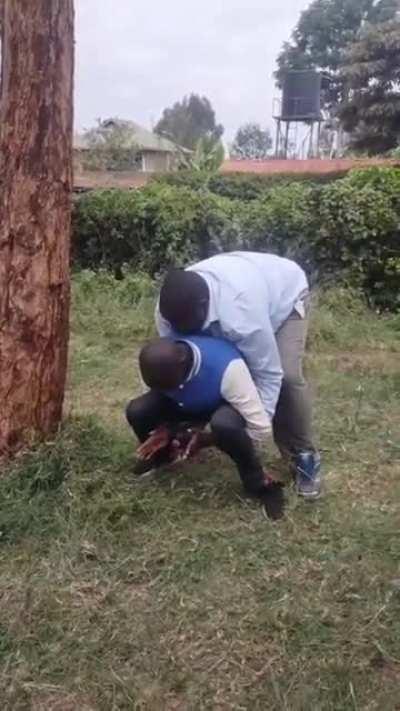 He didn't see it coming.