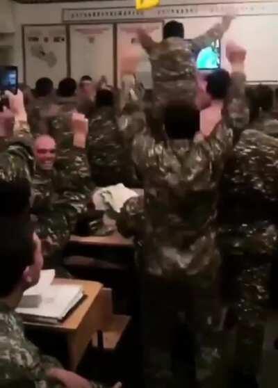 This win even has our heroes celebrating. Man, it feels like a dream. Hopefully Soccer can unite us, especially with what's going on now.