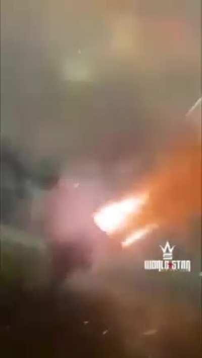 The firearmed festivizer. Minigun shoots small rockets instead of bullets. +50% rocket speed, +30% movement speed, rockets have a chance to deal splash dmg, -15% dmg, -25% ammo clip size, +40% bullet spread