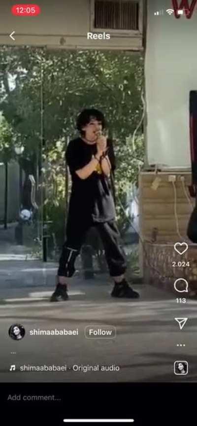 One of the last videos of Nika Shakremi, Killed during the recent protests in Iran by the Islamic Regime. She died just before her 17th birthday. The police didn't allow her family to have a funeral and buried her body themselves in a remote location