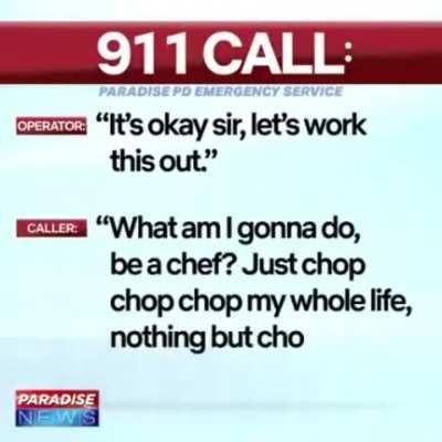 Now my feet are knives