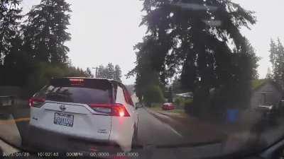 First accident since installing a dashcam last year. Road raging driver slammed on their brakes in front of me. Thank god for the dashcam.